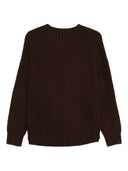 Staud Ribbed V Neck Sweater