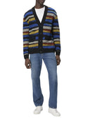 Missoni The Pure Wool Cardigan With Intarsia