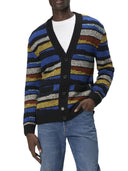 Missoni The Pure Wool Cardigan With Intarsia