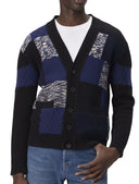 Missoni Pure Wool Cardigan With Slub And Zigzag Inserts
