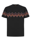 Maglietta Missoni con stampa a zigzag