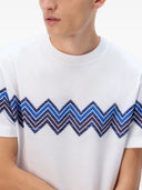 Maglietta Missoni con stampa a zigzag