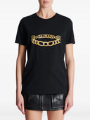 Balmain Balmain Chain Print T Shirt