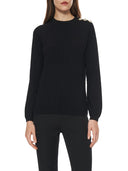 Balmain -Pullover mit Knopfdetails
