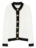 Balmain Two Tone Cardigan