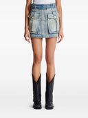 Gonna con cintura balmain