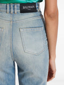 Dżinsy Balmain z logo Appliqué