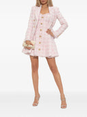 Blazer à franges balmain