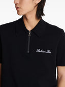 Balmain Polo Shirt con ricamo
