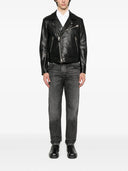 Jeans balmain con appliqé logo