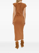 Marant Nadela Pleated Midi Dress