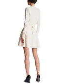 Balmain una gonna di linea