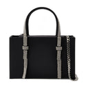 Bow Midi Bag Kara Leather Black