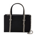 Bow Midi Bag Kara Leather Black