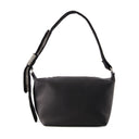 Hobo Bow Bag Kara Leather Black