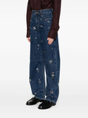 Self Portrait Embellished Jeans