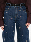 Self Portrait Embellished Jeans