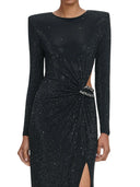 Robe Longue Self Portrait Avec Strass