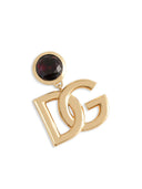 Dolce & Gabbana Logo Plaque Earrings