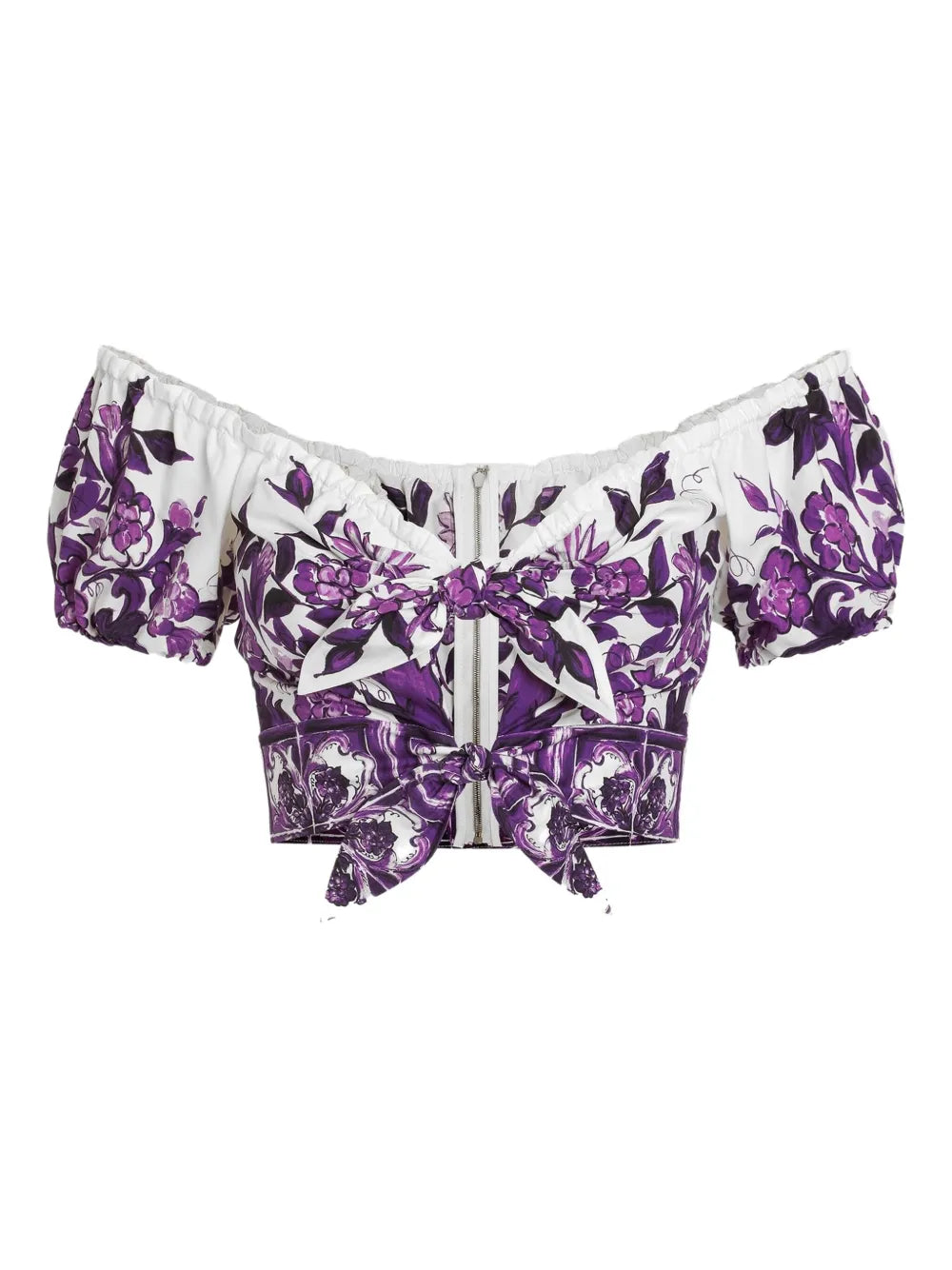 Dolce & Gabbana Blouse à imprimé majolique