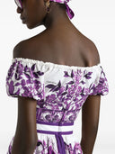 Dolce & Gabbana Blouse à imprimé majolique