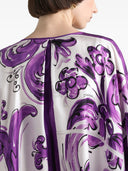 Dolce & Gabbana Vestido con estampado de mayólica
