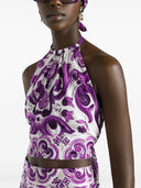 Dolce & Gabbana Stretch Silk Top