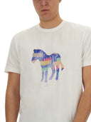PS par Paul Smith Zebra Print T-shirt