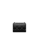 Dior Caro Patent And Matte Shoulder Bag