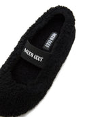 Moon Boot Shearling Ballet Flats