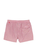 Kiton Geometric Print Swimsuit