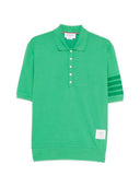 Thom Browne Polo Shirt With Striped Detail