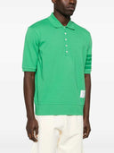 Thom Browne Polo Shirt With Striped Detail