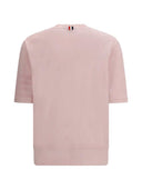 Thom Browne T Shirt With 4 Stripe Detail