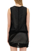 Helmut Lang en jersey débardeur