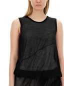 Helmut Lang en jersey débardeur