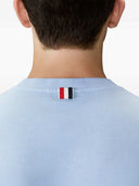 Thom Browne T Shirt With 4 Stripe Detail