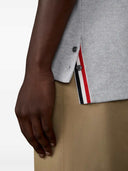 Thom Browne T-shirt med 4 striber detaljer