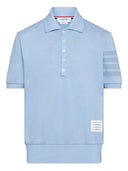 Thom Browne Polo Shirt With Striped Detail