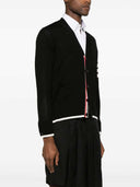 Thom Browne Cardigan med 4 striber detaljer