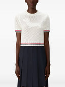 Thom Browne Hector T-shirt med gennembrudt design