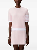 Thom Browne Top med 4 striber detaljer