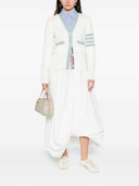 Thom Browne Cardigan With Striped Details
