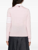 Thom Browne Gestreifter Pullover mit Taschen
