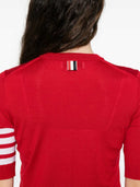 Thom Browne T-Shirt mit gestreiften Details