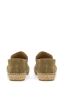 Manebi læder espadrille