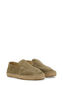Manebi læder espadrille