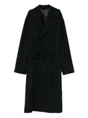 Lardini Double Breasted Coat With Belt