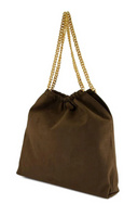 Stella Mc Cartney Falabella Medium Drawstring Alter Suede
