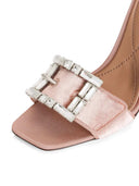 Dolce & Gabbana Crystal Buckle Sandals